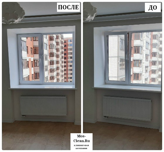 Уборка в 3х комнатной квартире после косметического ремонта