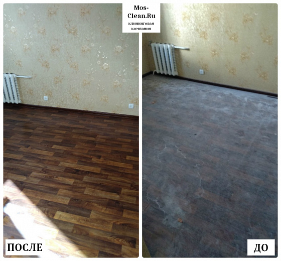 Разовый клининг однокомнатной квартиры